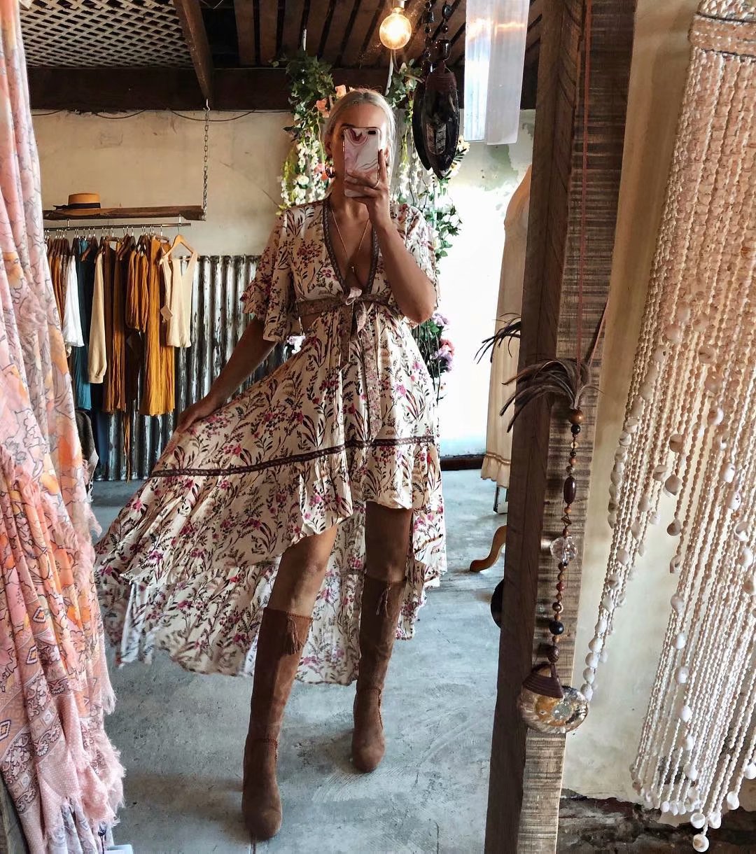 Delly - Boho Chic Two-Piece Dress main image 1