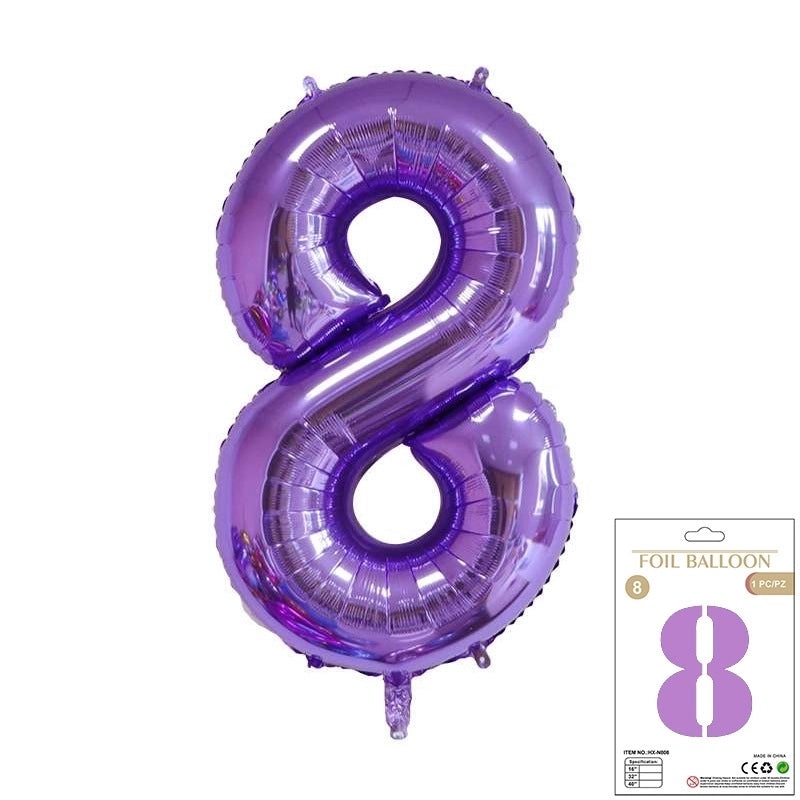 Personalized Birthday Number Balloons Aluminum Foil Party Decorations|Party Supplies Balloons
