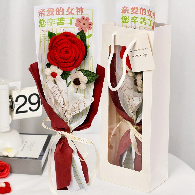 Elegant Minimalist Cloth Flower Soap for Holiday Festival | Home Decor Gifts