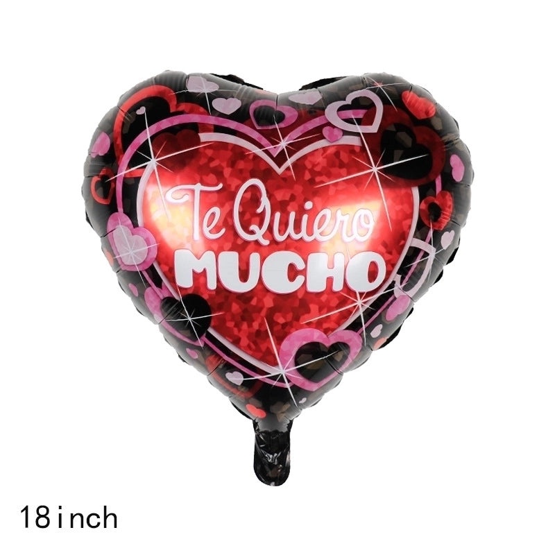 50 Pieces Birthday Party Balloons Aluminum Foil Letter Star Heart Shapes | Party Supplies Balloons|生日派对气球