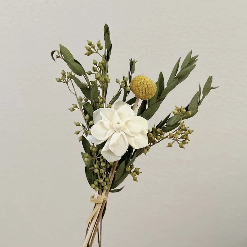 Elegant Romantic Dried Flower Arrangement Preserved Fresh Artificial Floral Decoration|Home Decor Artificial Flowers