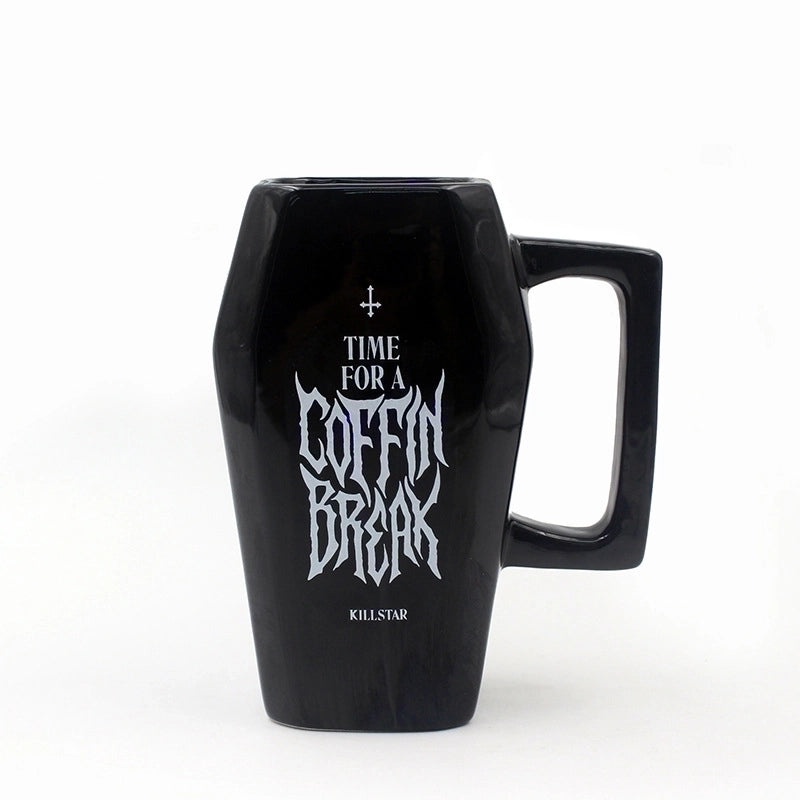 Trendy Cartoon Ceramic Water Bottles for Punk Style | Home & Kitchen Accessories