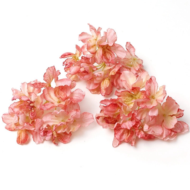 Pink Handmade Artificial Flower Hair Accessories for Wedding Photography DIY Decoration|Wedding Accessories