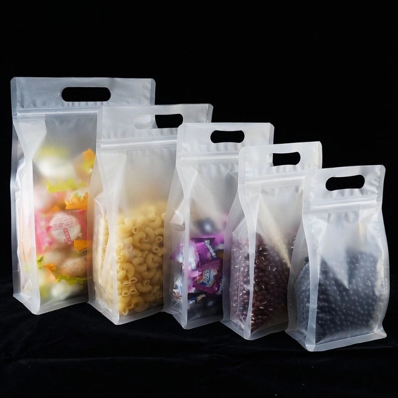 Minimalist Solid Color Plastic Food Storage Bag|Food Storage Bags & Containers