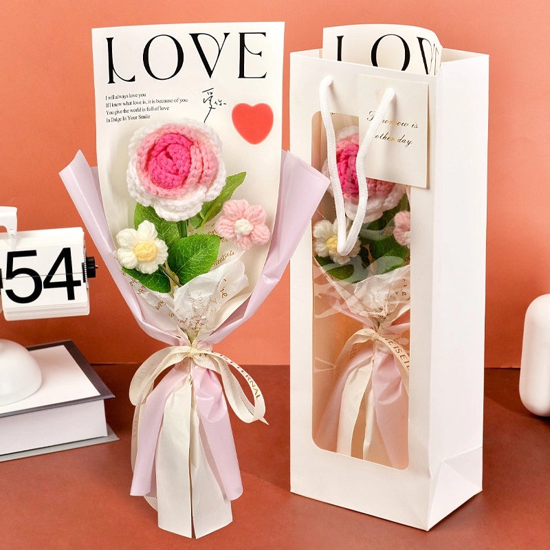 Elegant Minimalist Cloth Flower Soap for Holiday Festival | Home Decor Gifts