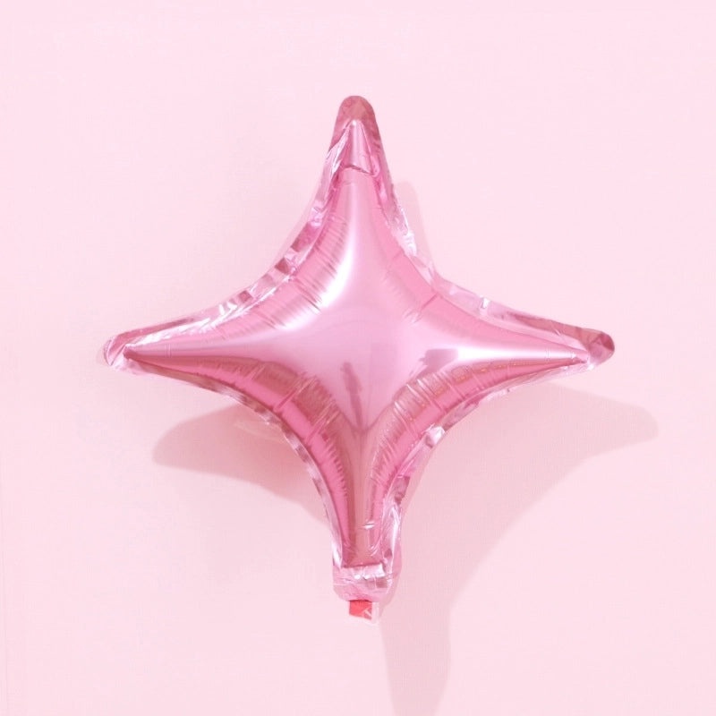 50 Star-Shaped Aluminum Foil Balloons for Birthday Party Decorations | Party Supplies & Balloons
