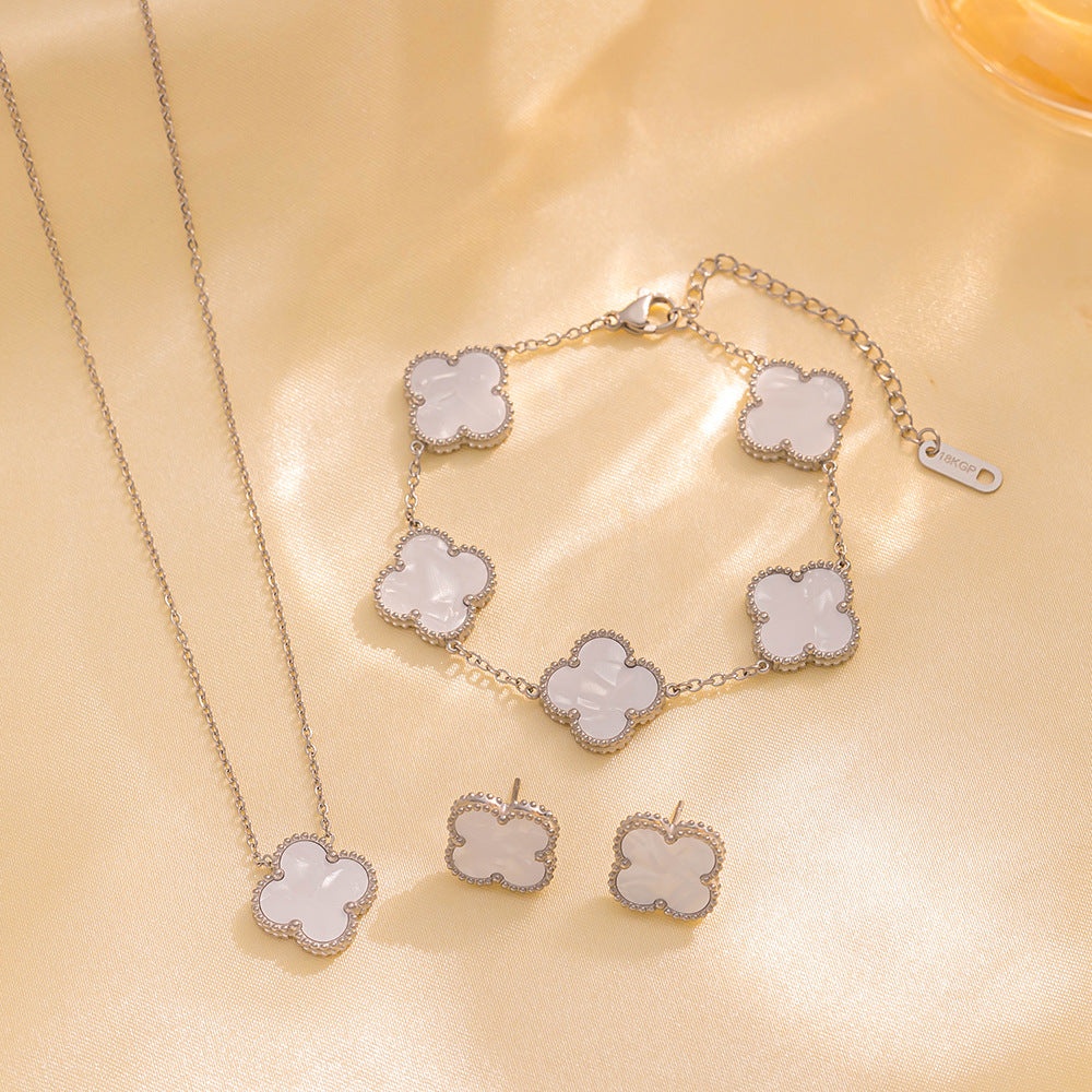 Women’s Casual Geometric Titanium Steel Electroplated Bracelet | Jewelry & Accessories