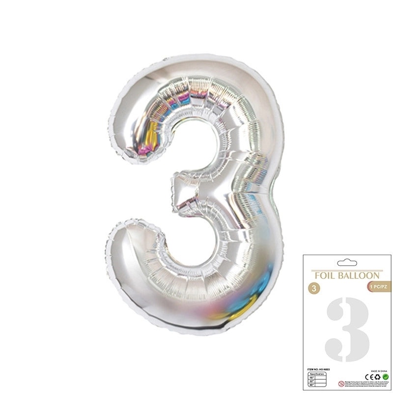 Personalized Birthday Number Balloons Aluminum Foil Party Decorations|Party Supplies Balloons