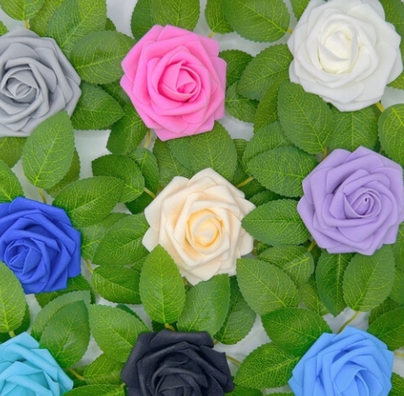 Soft PVC Romantic Flower Artificial Decoration|Home Decor & Garden