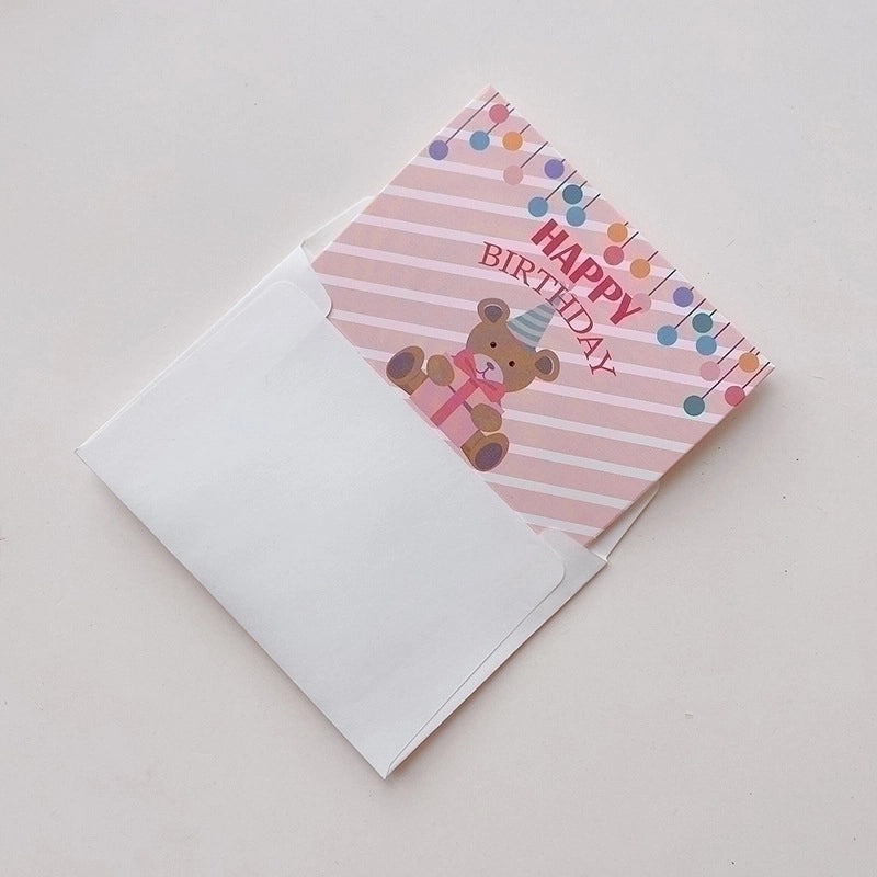 200 Pieces Birthday Party Cards with Sweet Lettering and Paper Bronzing | Party Supplies