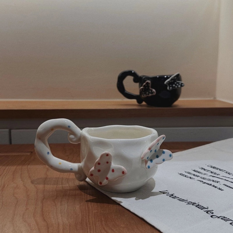 Charming Floral Ceramic Coffee Mug Single Piece|Home & Kitchen Mugs