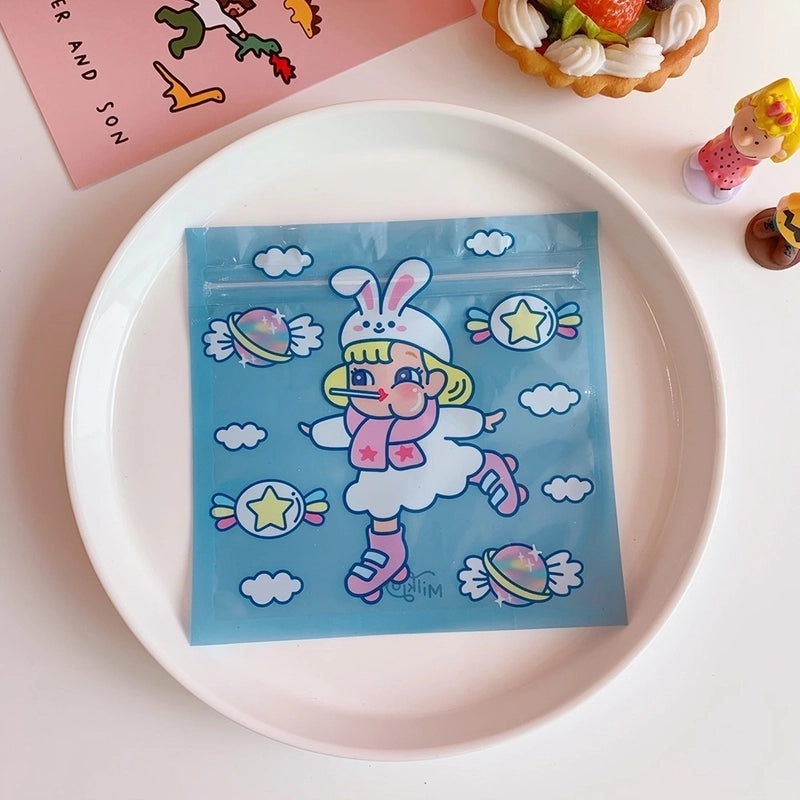 Adorable Bear Snack Pouch for Biscuits and Candy | Food Storage Bags