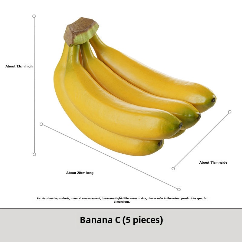 Realistic Fake Fruit Set Apple Grape Banana for Home Decor Exhibition Hotel Display Teaching Photography Props|Home Decor