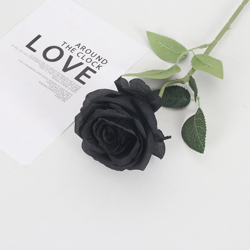 Velvet Pearl Rose Wall Decor for Home Hotel Wedding Valentine's Day | Home Decor & Wall Art