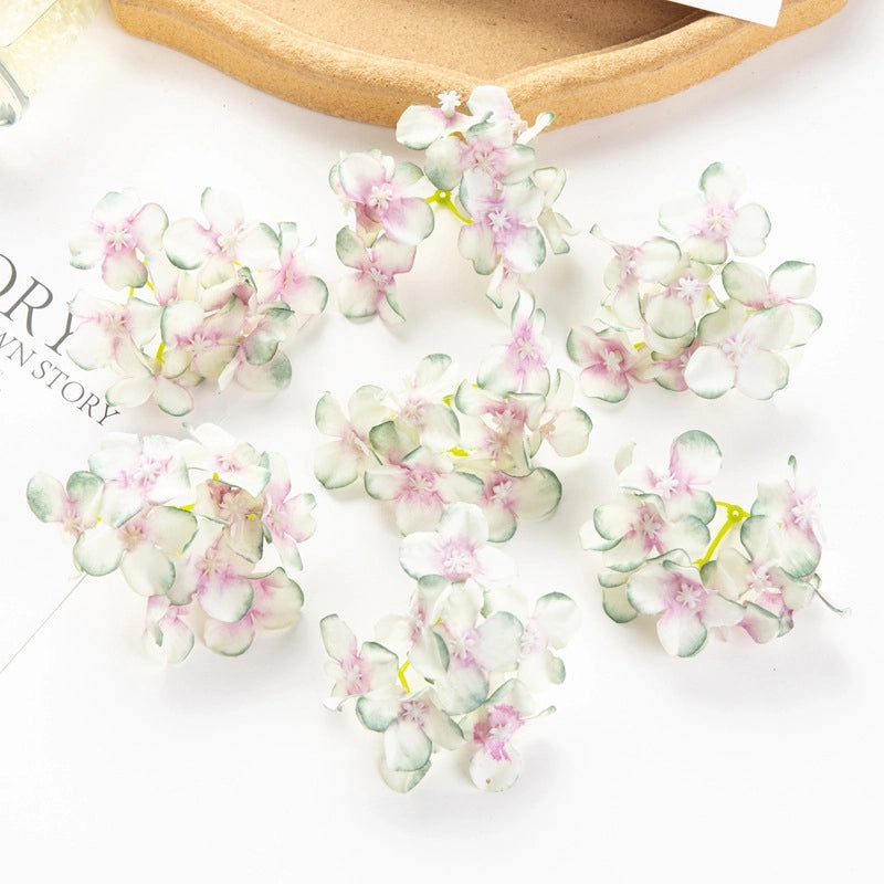 Elegant Pastoral Hydrangea Silk Flowers Artificial Plants for Home Decor|Artificial Flowers