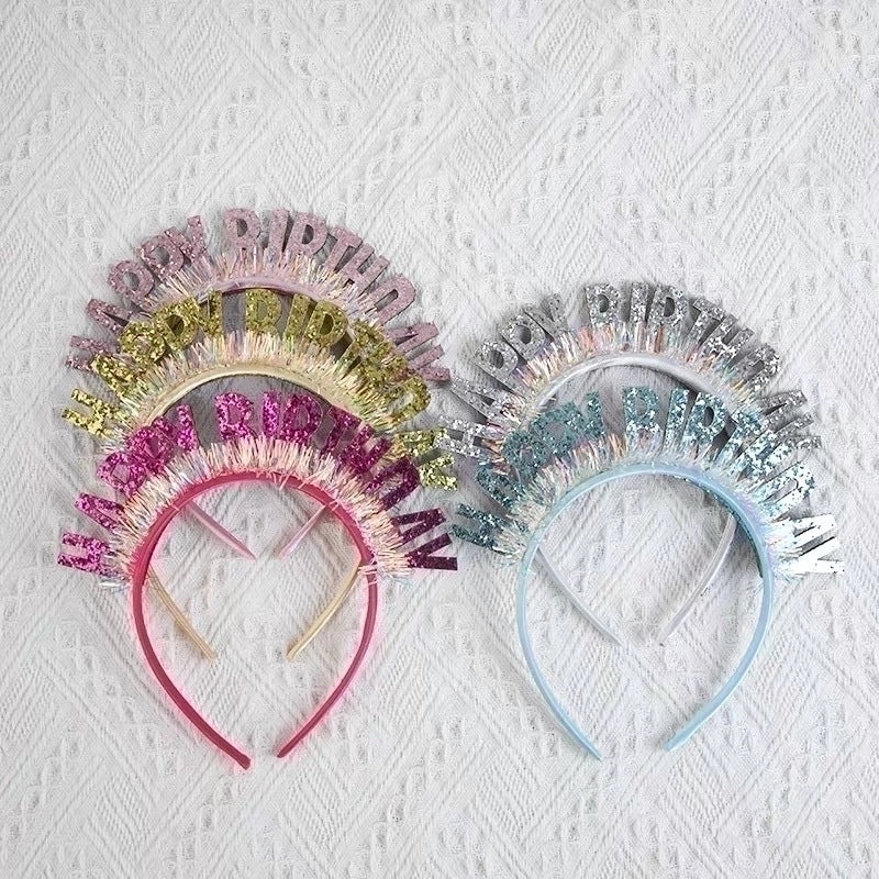 Colorful Letter Plastic Hair Band for Party Costume Props|Party Accessories