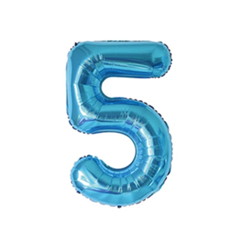 Personalized Birthday Number Balloons Aluminum Foil Party Decorations|Party Supplies Balloons