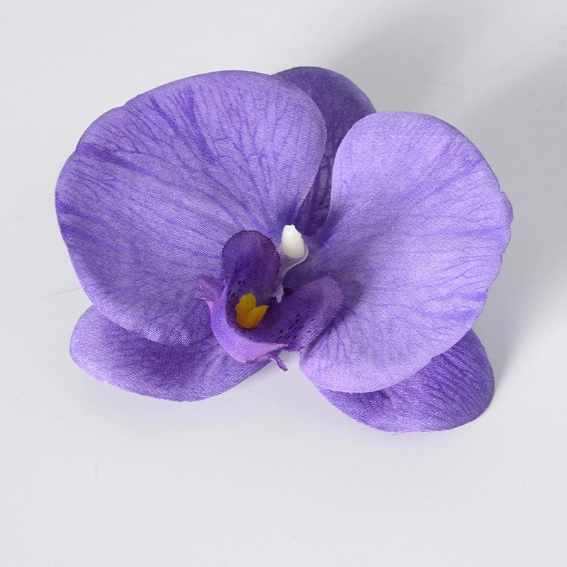 Artificial Phalaenopsis Flower Head Hairpin for DIY Wedding Decorations|Hair Accessories