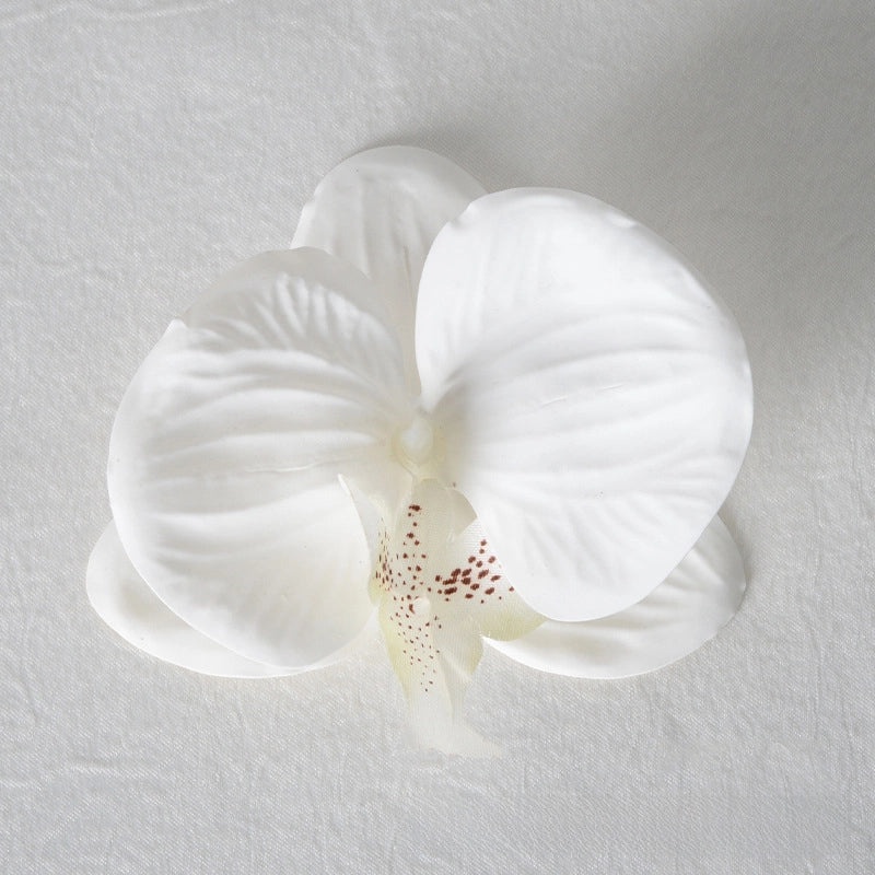 Artificial Phalaenopsis Flower Head Hairpin for DIY Wedding Decorations|Hair Accessories