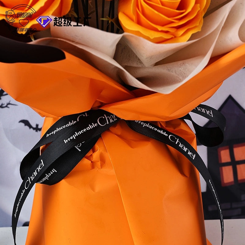 Halloween Modern Classic Floral Plastic Soap Flower Bouquet|Home Decor & Party Supplies