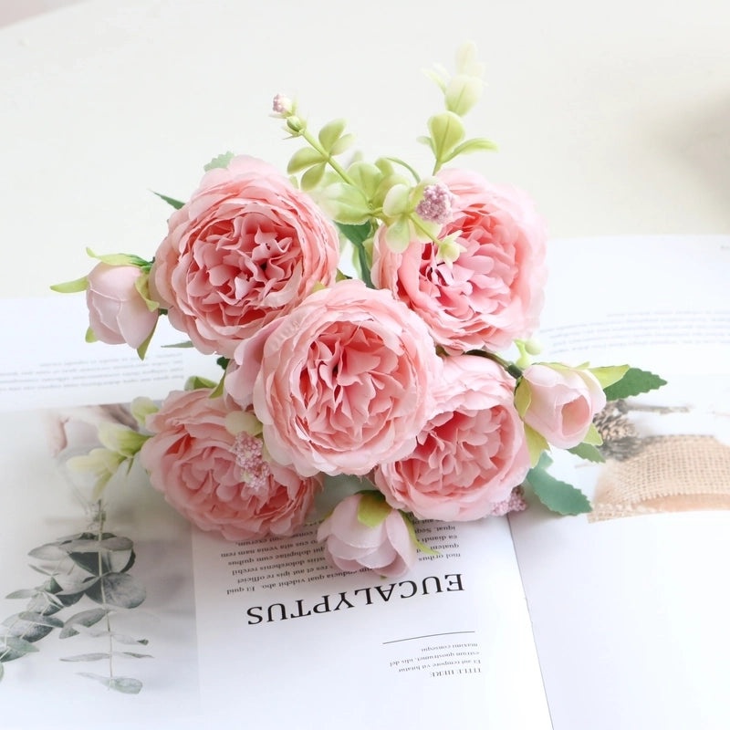Elegant Minimalist Silk Flowers for Home Decor|Home Decoration & Artificial Plants