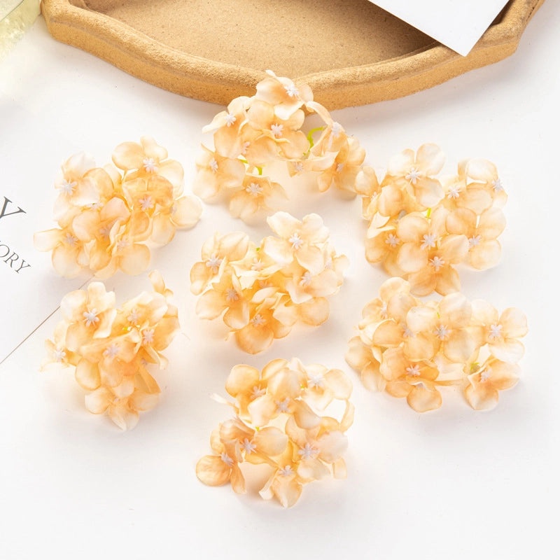 Elegant Pastoral Hydrangea Silk Flowers Artificial Plants for Home Decor|Artificial Flowers