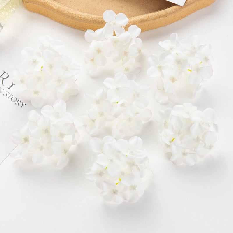 Elegant Pastoral Hydrangea Silk Flowers Artificial Plants for Home Decor|Artificial Flowers