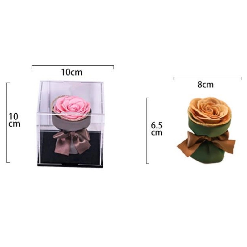 Romantic Rose Soap Flower Bouquet for Valentine’s Day | Artificial Flowers & Soap Gifts