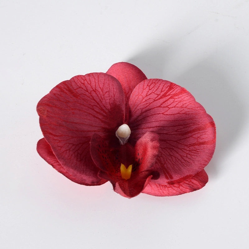 Artificial Phalaenopsis Flower Head Hairpin for DIY Wedding Decorations|Hair Accessories