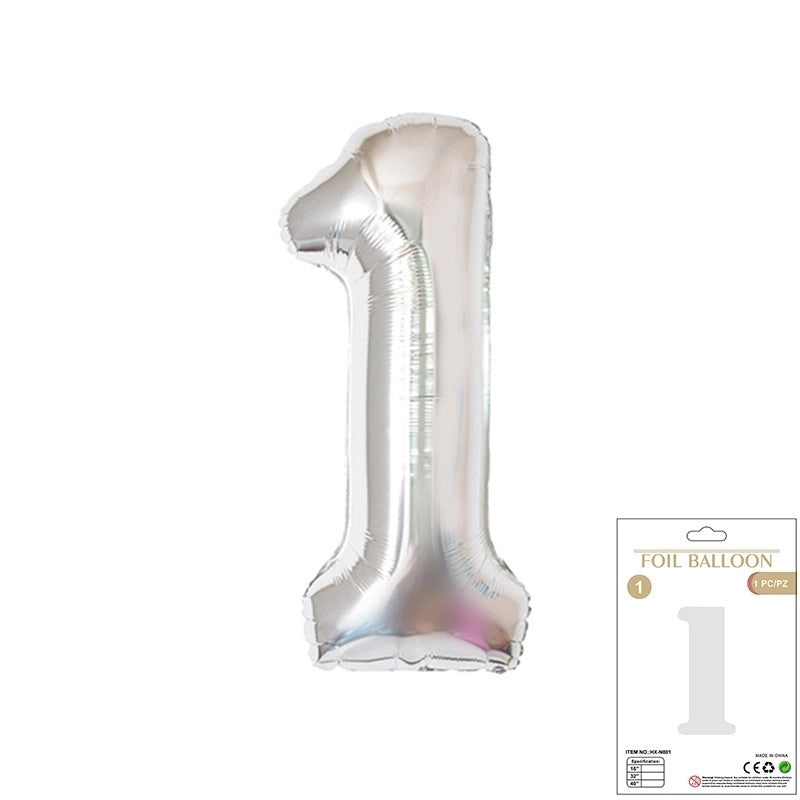 Personalized Birthday Number Balloons Aluminum Foil Party Decorations|Party Supplies Balloons