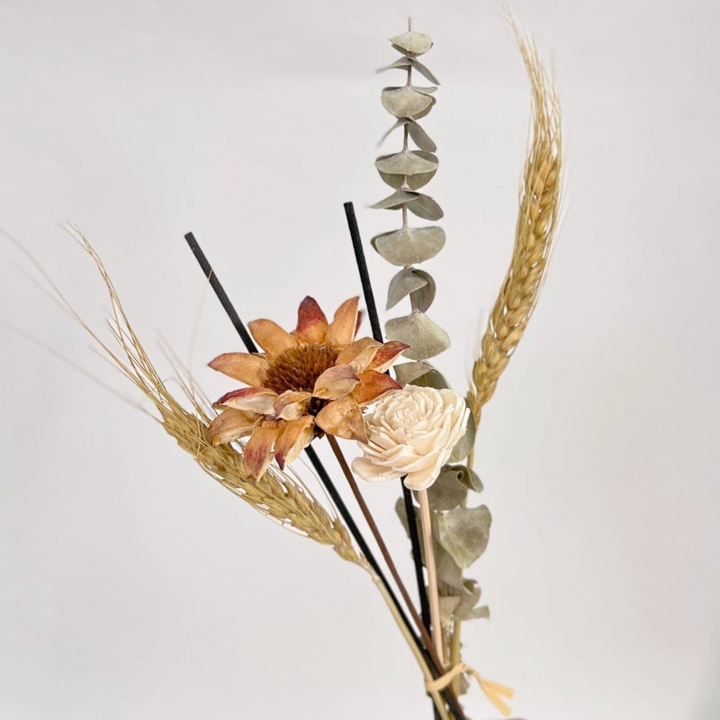 Elegant Romantic Dried Flower Arrangement Preserved Fresh Artificial Floral Decoration|Home Decor Artificial Flowers