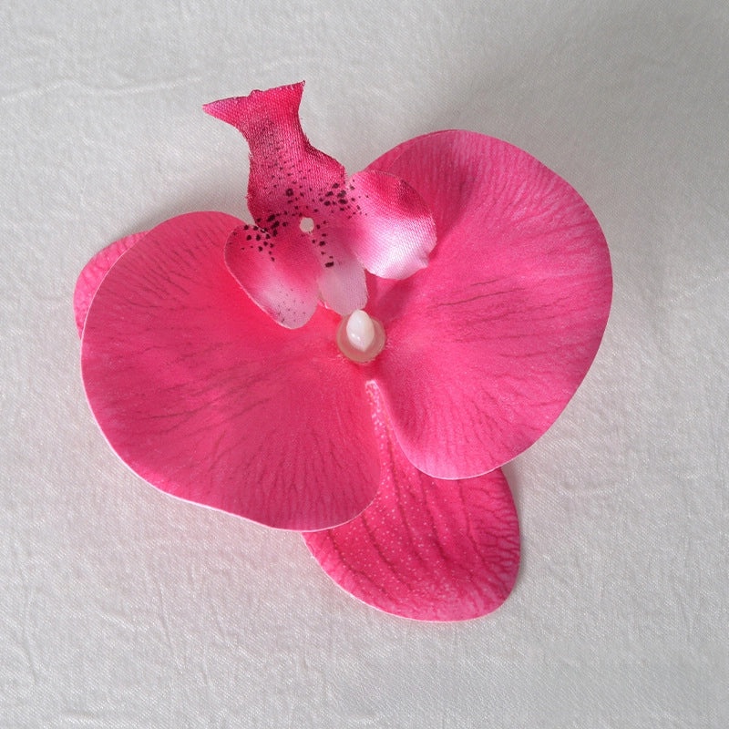 Artificial Phalaenopsis Flower Head Hairpin for DIY Wedding Decorations|Hair Accessories
