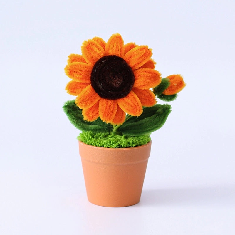 Elegant Casual Sunflower Plush Artificial Flowers for Women|Home Decor Artificial Flowers