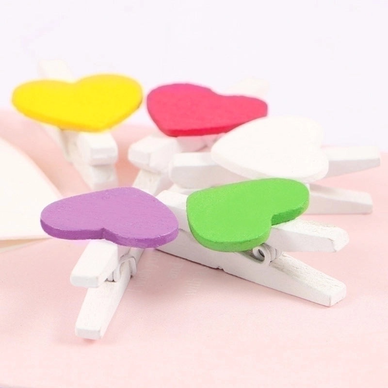 100 Pieces Wooden Love Charms for DIY Jewelry Making|Jewelry Making Supplies