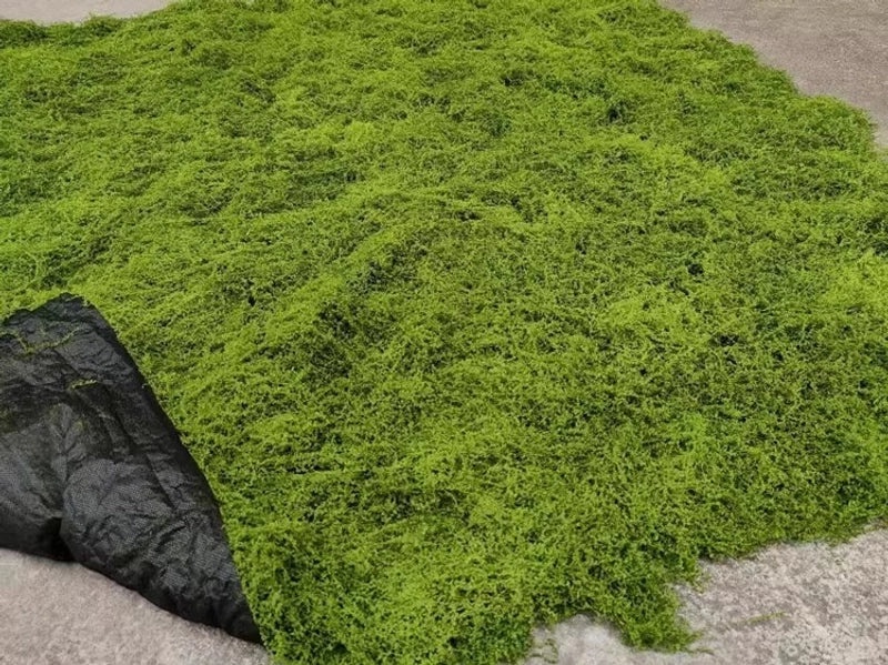 Artificial Moss Plant Set for Indoor Micro Landscape, Soft Green Fake Moss Decoration for Window and Aisle|Home Decor
