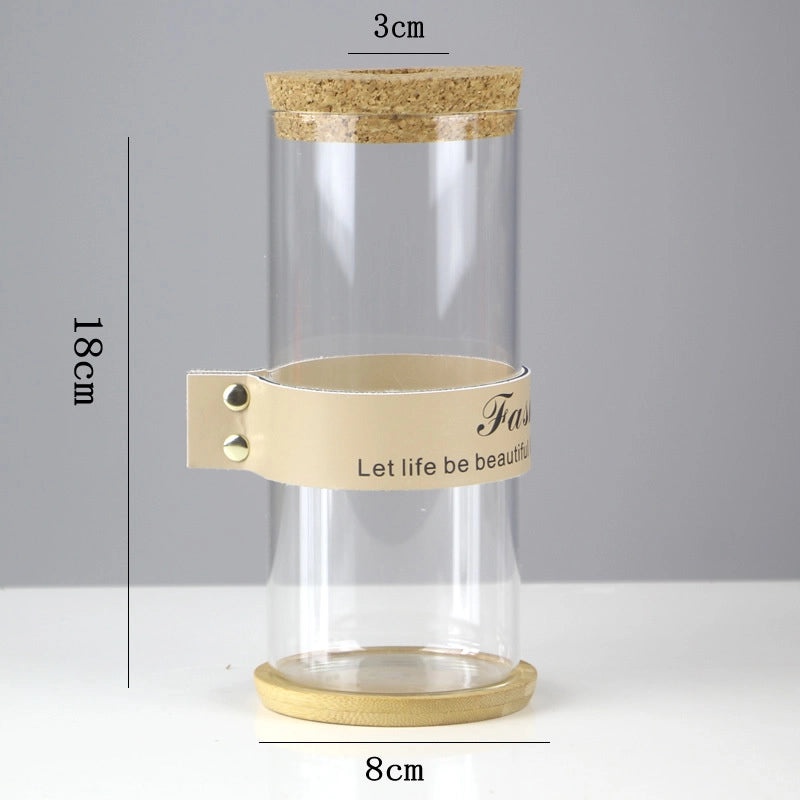 Elegant Geometric Glass Artificial Flowers for Home Decor|Home Decor Accessories