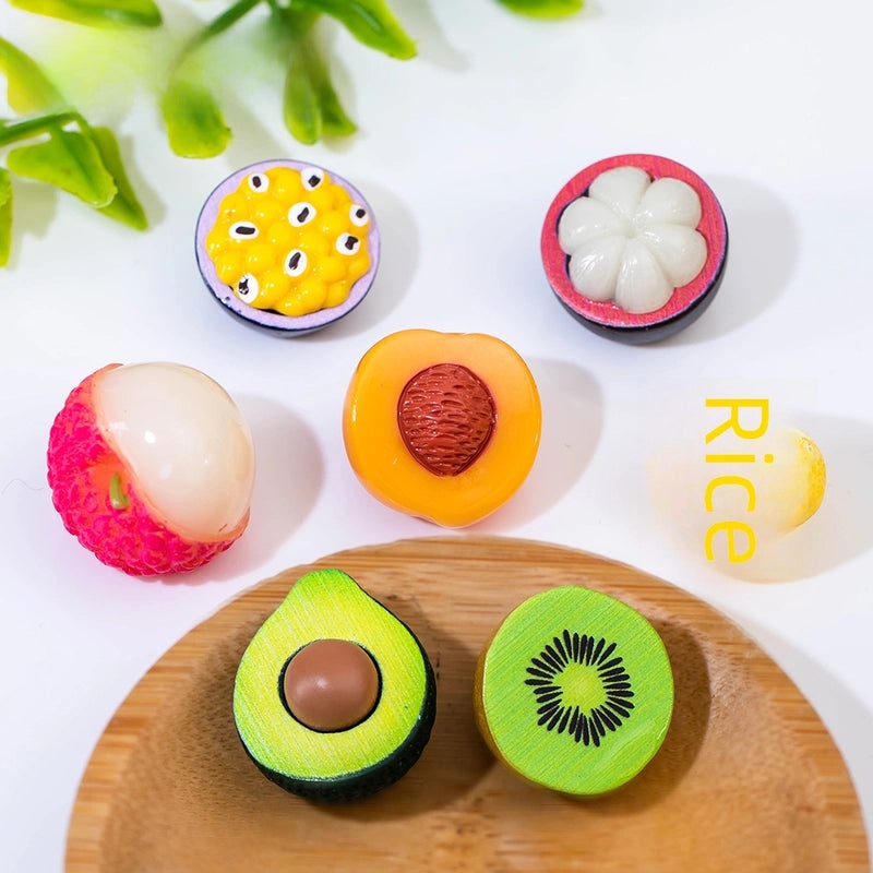 Micro Landscape Realistic Fruit Blind Box Miniature Food Decorations for Baby House Crafts|Home Decor Accessories