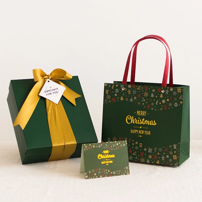 Christmas Casual Letter Design Party Gift Bags | Gift Wrapping Supplies