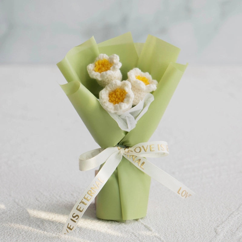 Colorful Yarn Artificial Flowers for Home Decor|Home & Garden > Home Decor > Artificial Flowers & Plants