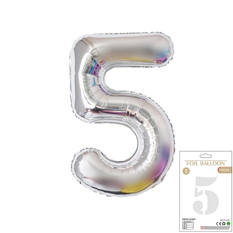 Personalized Birthday Number Balloons Aluminum Foil Party Decorations|Party Supplies Balloons