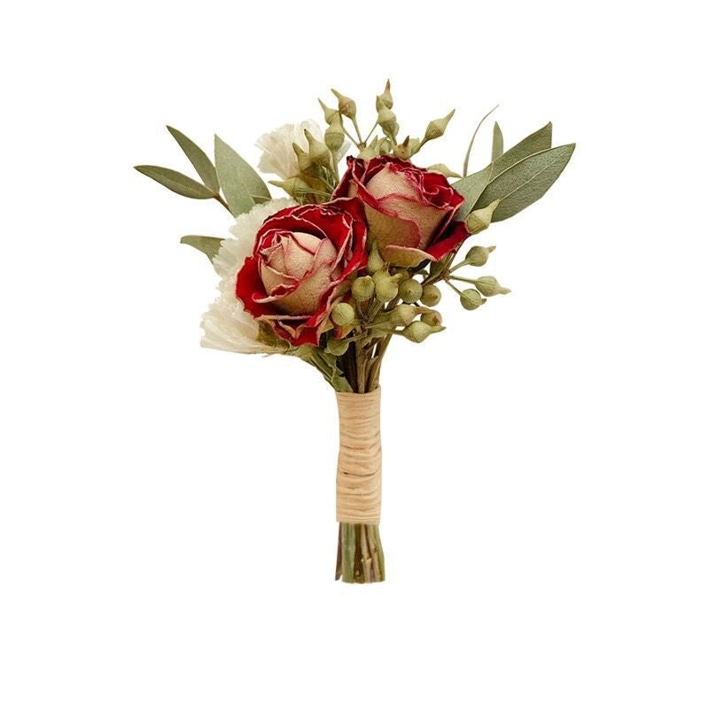 Pastoral Style Artificial Flower Bouquet|Home Decor Artificial Flowers