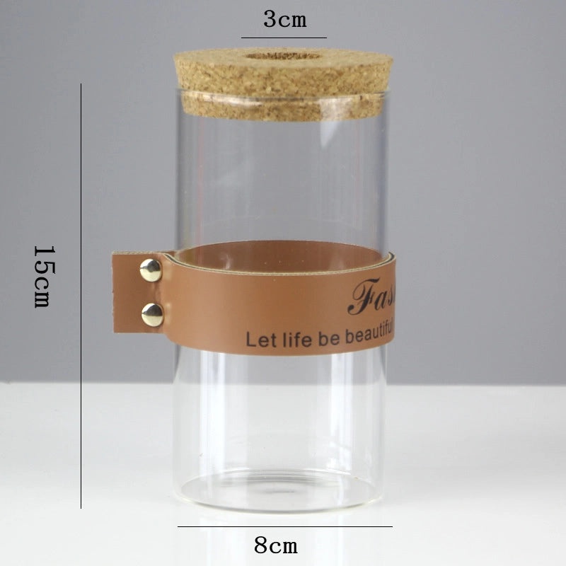 Elegant Geometric Glass Artificial Flowers for Home Decor|Home Decor Accessories