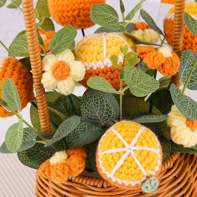 Valentine's Day Pastoral Fruit Yarn Artificial Flowers Decorative Imitation Plants|Home Decor Artificial Flowers