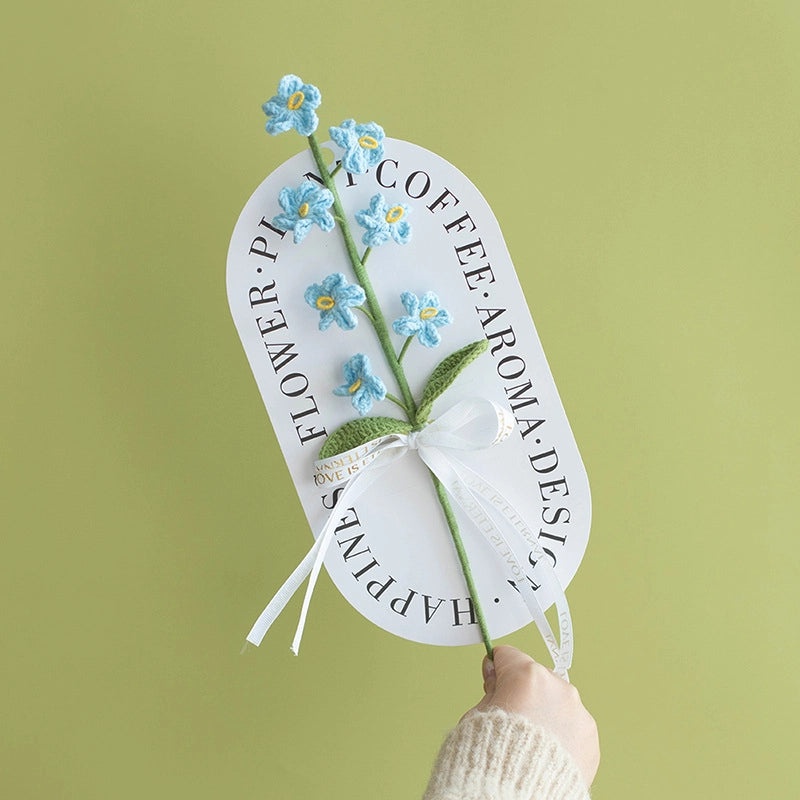 Colorful Yarn Handmade Artificial Flowers|Home Decor Artificial Flowers