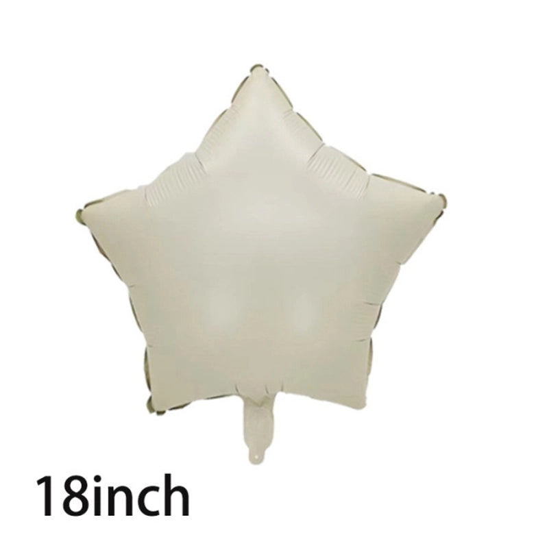 Birthday Star and Heart Shaped Aluminum Foil Balloons for Party Decorations|Party Supplies Balloons