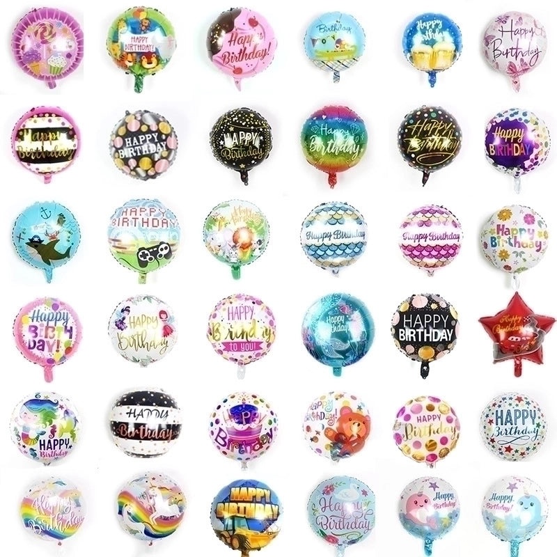 Birthday Star Candy Balloon with Aluminum Foil for Birthday Party Decoration|Party Supplies Balloons