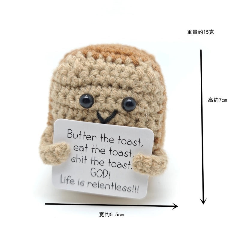 Adorable Animal and Fruit Vegetable Yarn Ornaments for Home Decor | Home Decor & Accessories