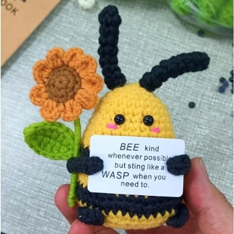 Cartoon Animal Yarn Flower Vine Decoration, Artificial Simulation Plants for Home Decor|Home Decor & Artificial Plants