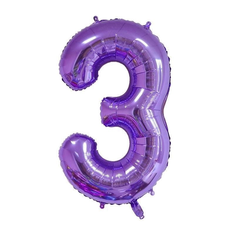 Personalized Birthday Number Balloons Aluminum Foil Party Decorations|Party Supplies Balloons