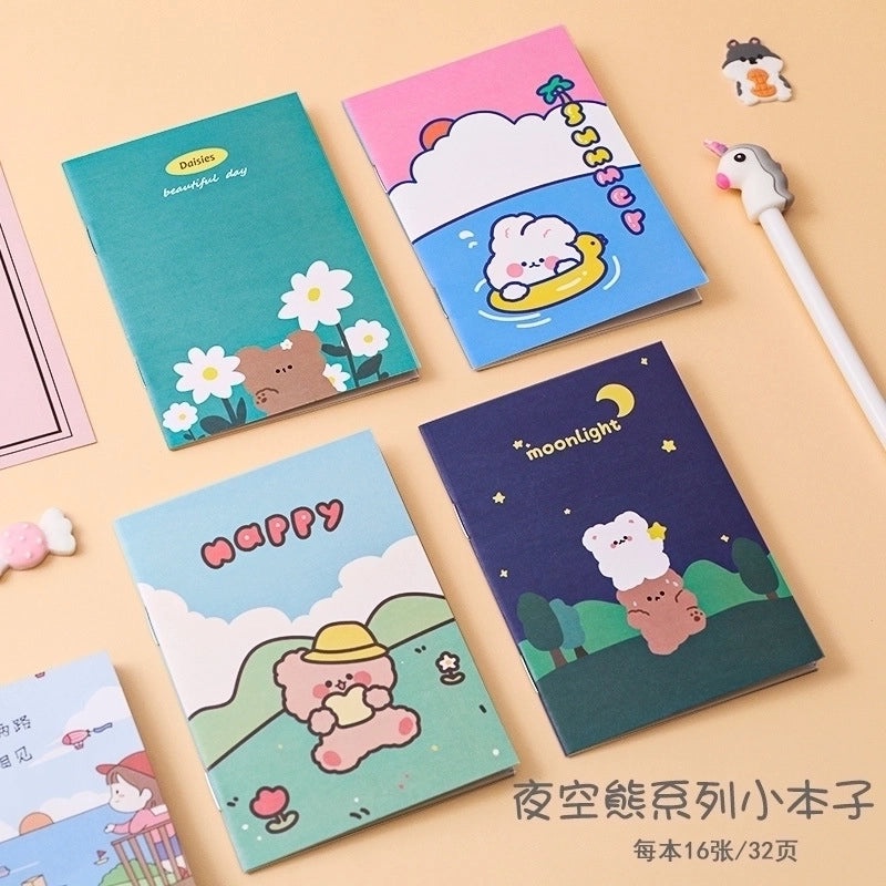 Adorable Kids Cartoon Design Notepad for School and Home Use|Stationery & Office Supplies